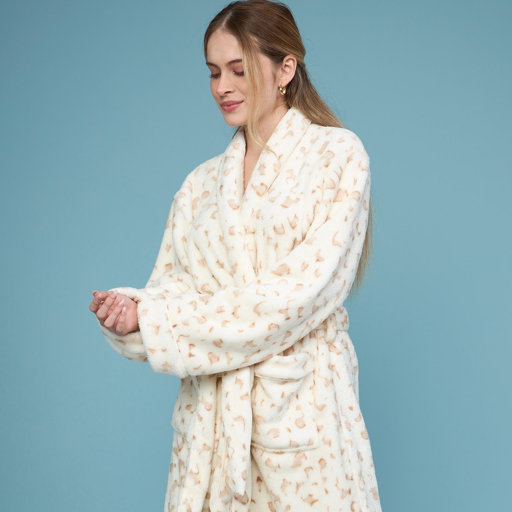 Cozy Robe - Animal Print