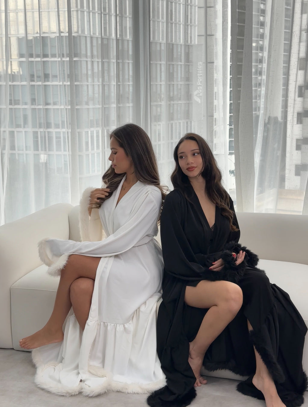 Long Silk Robe