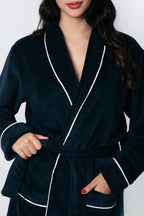 Cozy Robe - Dark Blue