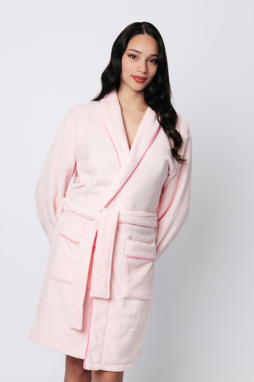 Cozy Robe - Baby Pink