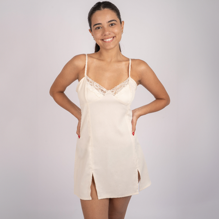 Pearl Satin Dress Aly